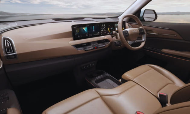 The new 2025 Kia EV5 Dashboard